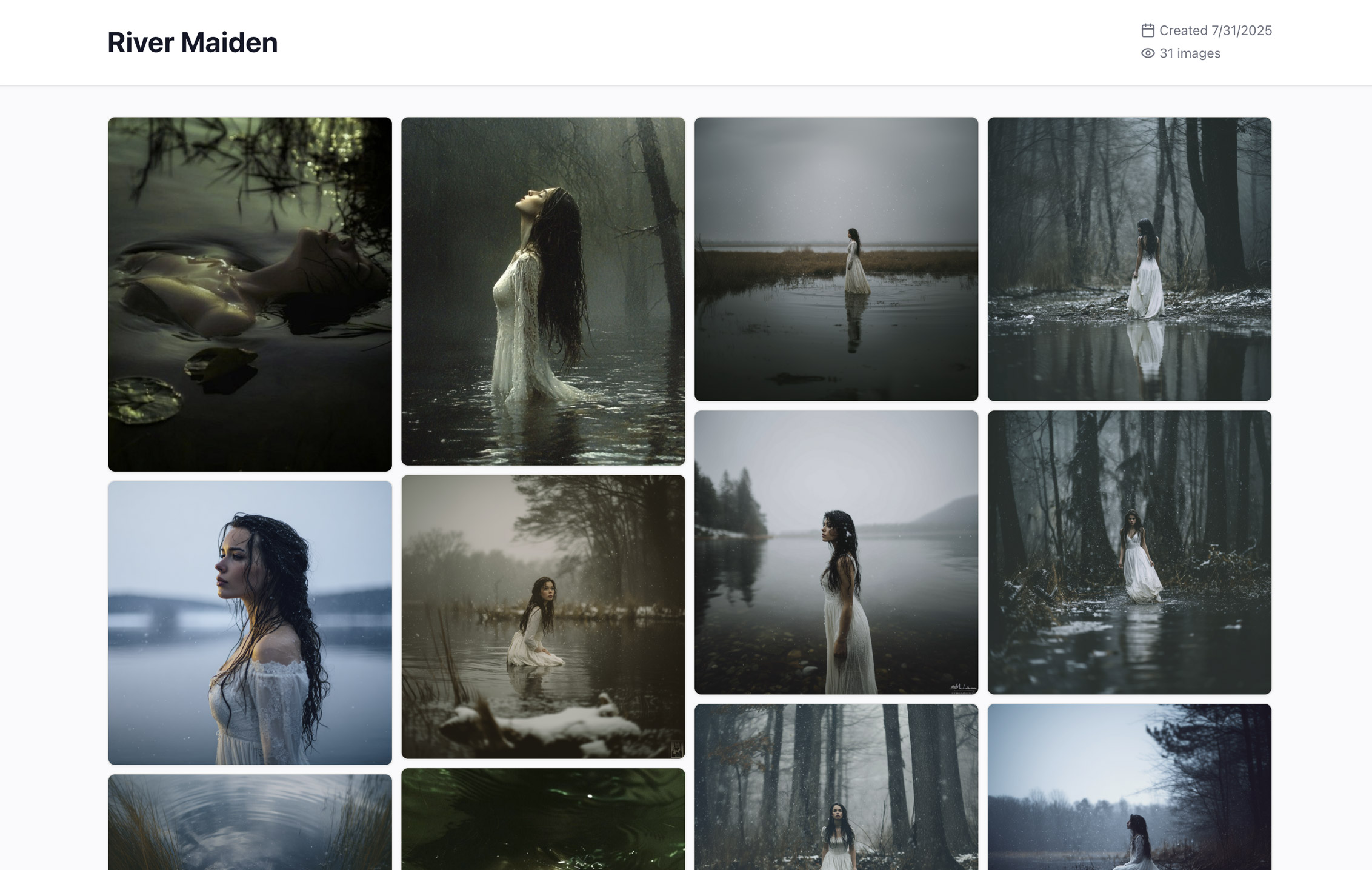 AI Moodboard generator
